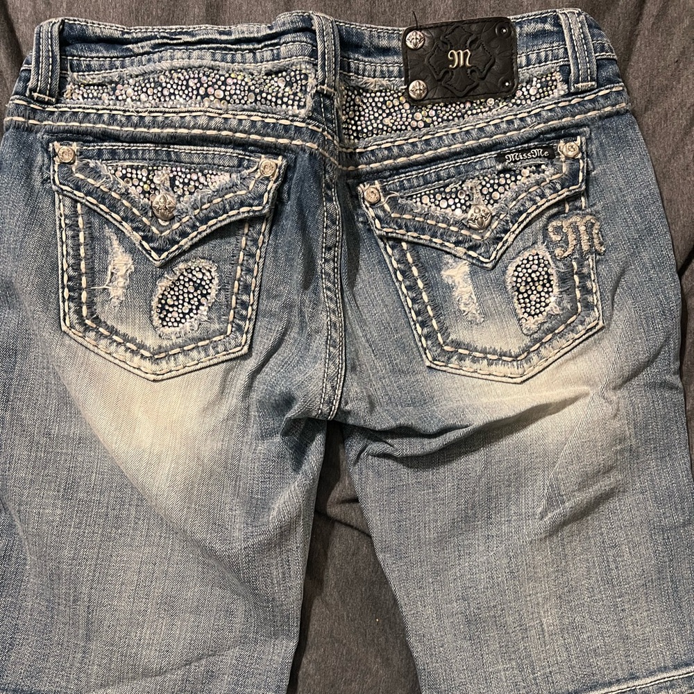 Miss Me Bermuda Shorts